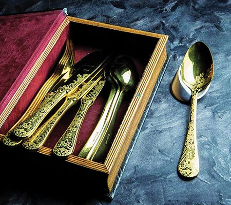 Mepra 5-Piece Place Setting Casablanca Oro — View 2