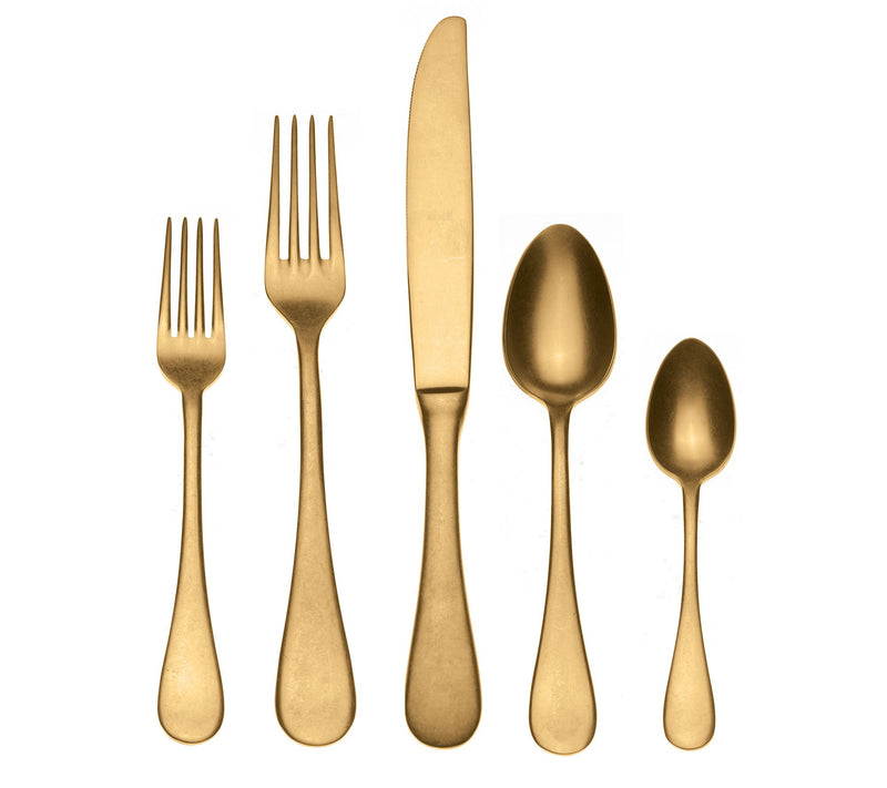 Mepra 5-Piece Place Setting Vintage Oro — Main view