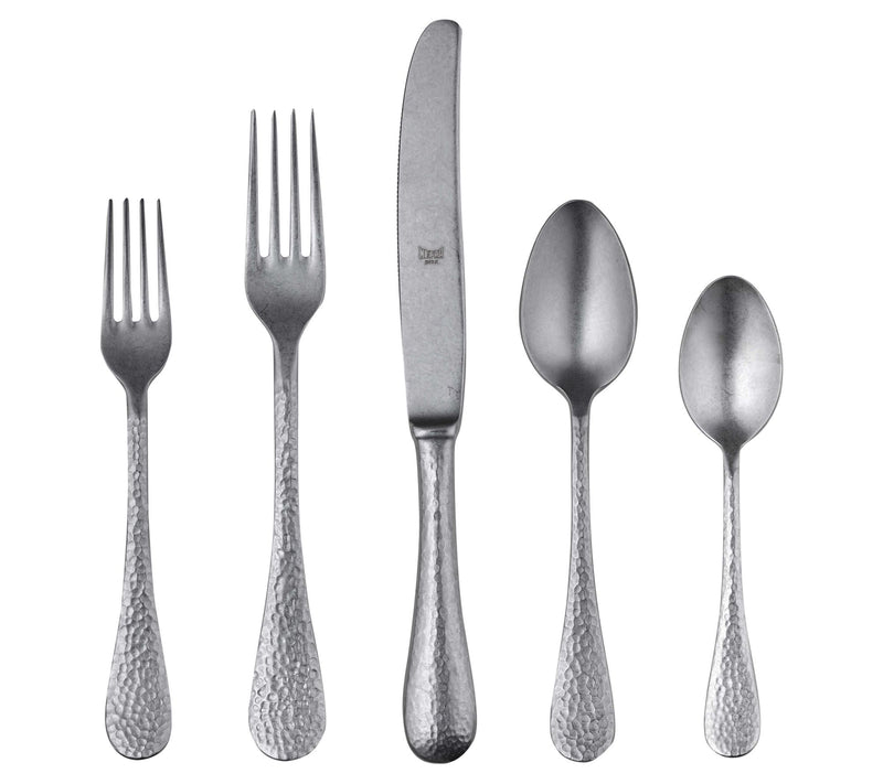 Mepra 20-Piece Place Setting Epoque, Pewter — Main view