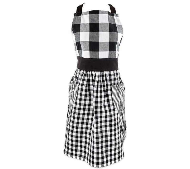Design Imports Woven Gingham Apron — View 5