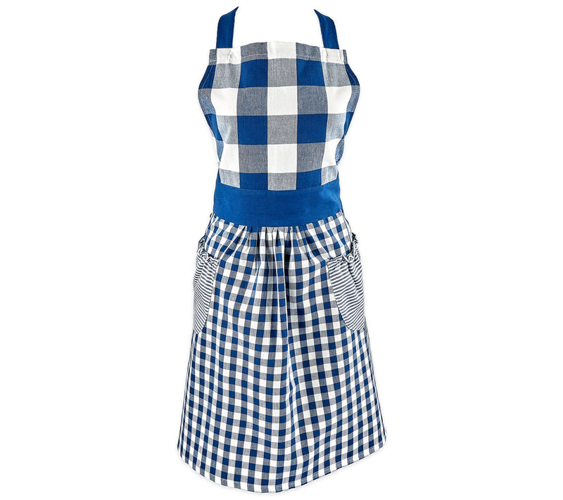 Design Imports Woven Gingham Apron — View 9