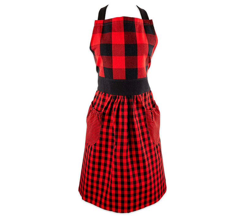 Design Imports Woven Gingham Apron — View 11