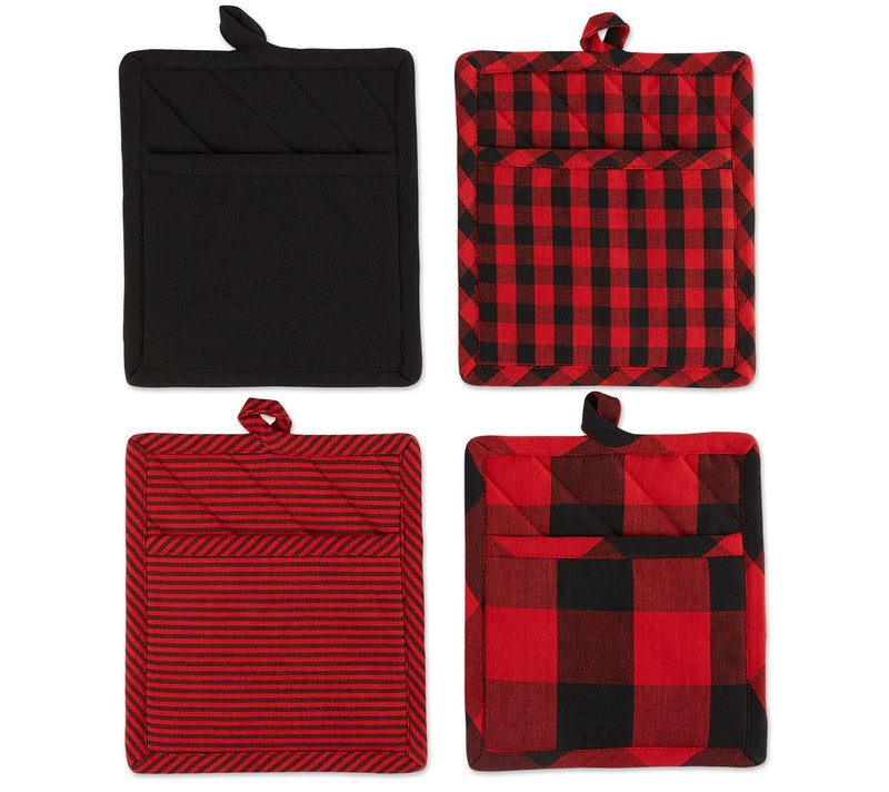 Design Imports Assorted Check Potholder Set of — View 11