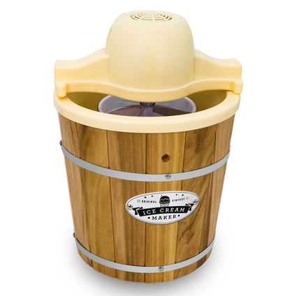 Elite Gourmet 4qt Old Fashioned Electric Ice Cream Maker