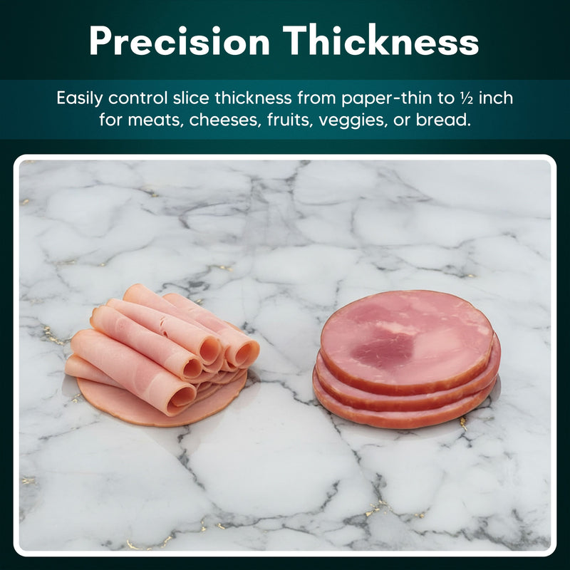 Ultimate Precision Electric Deli Meat Slicer — View 6