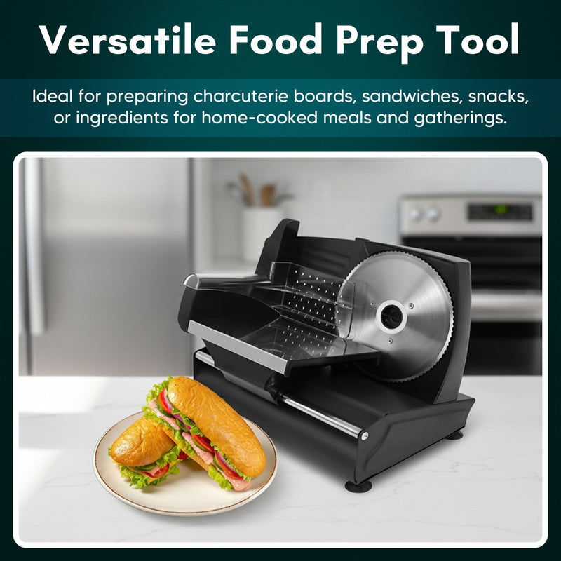 Ultimate Precision Electric Deli Meat Slicer — View 2