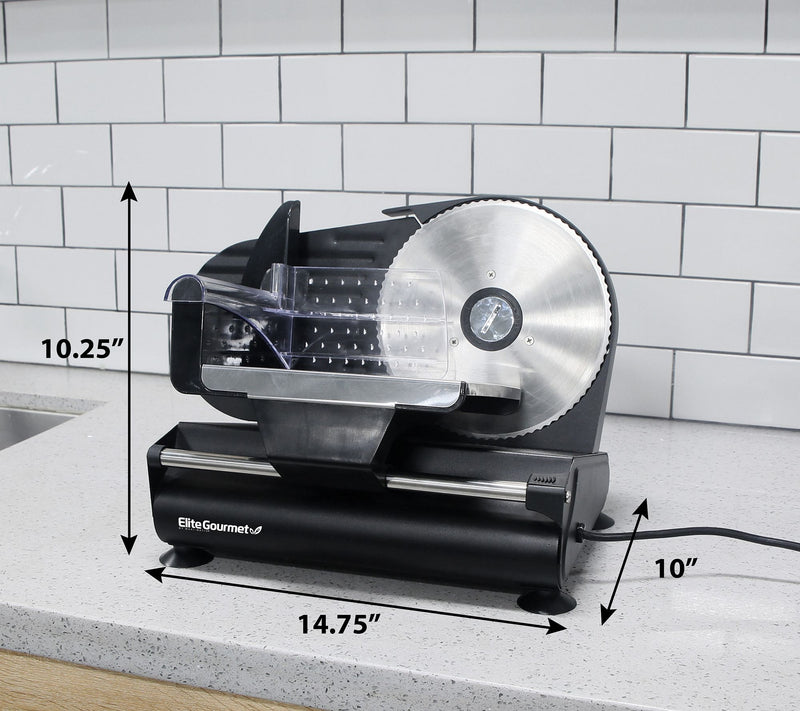 Ultimate Precision Electric Deli Meat Slicer — View 8