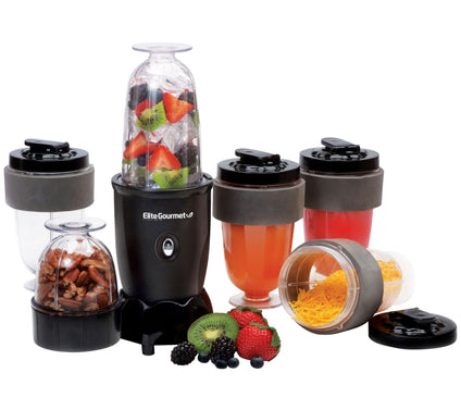Elite Gourmet 17-Piece Personal Drink Blender