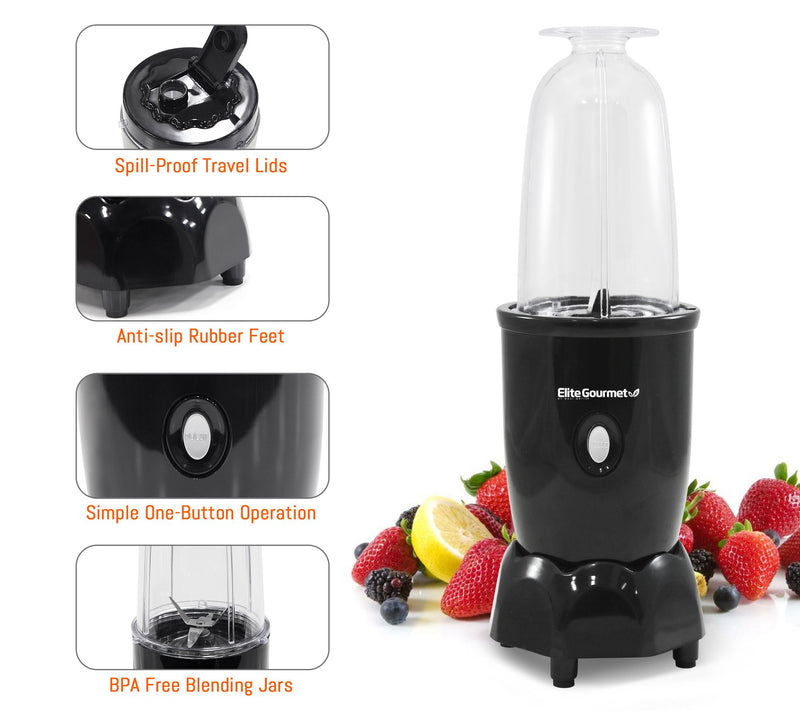 Elite Gourmet 17-Piece Personal Drink Blender — View 3