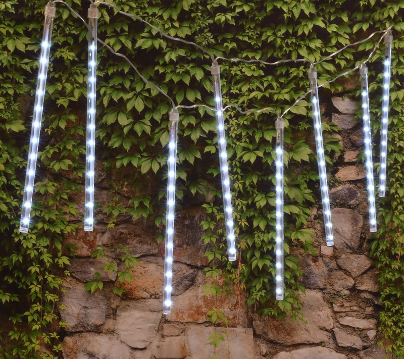 LumaBase Solar Powered Meteor Lights with 8 Light Tubes — View 7