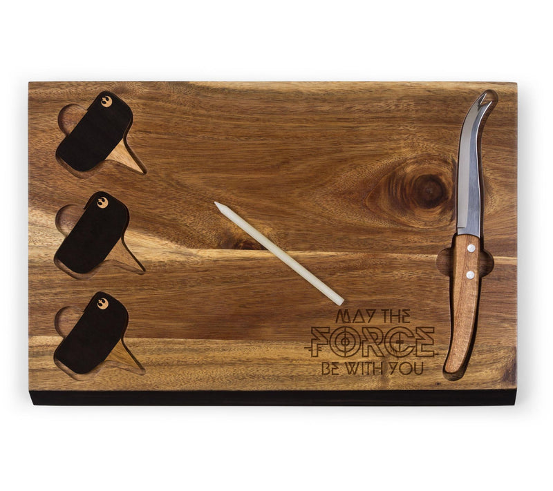 Picnic Time Star Wars May The Force Be With You- Cheese Board — Main view
