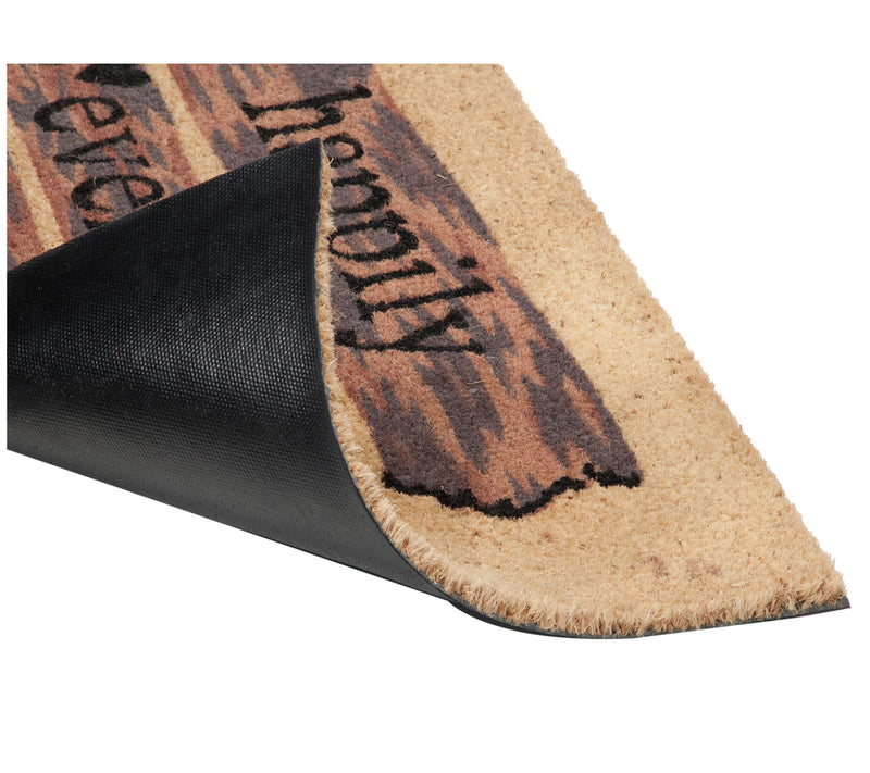Happily Ever - Coir Doormat with PVC Backing — View 3