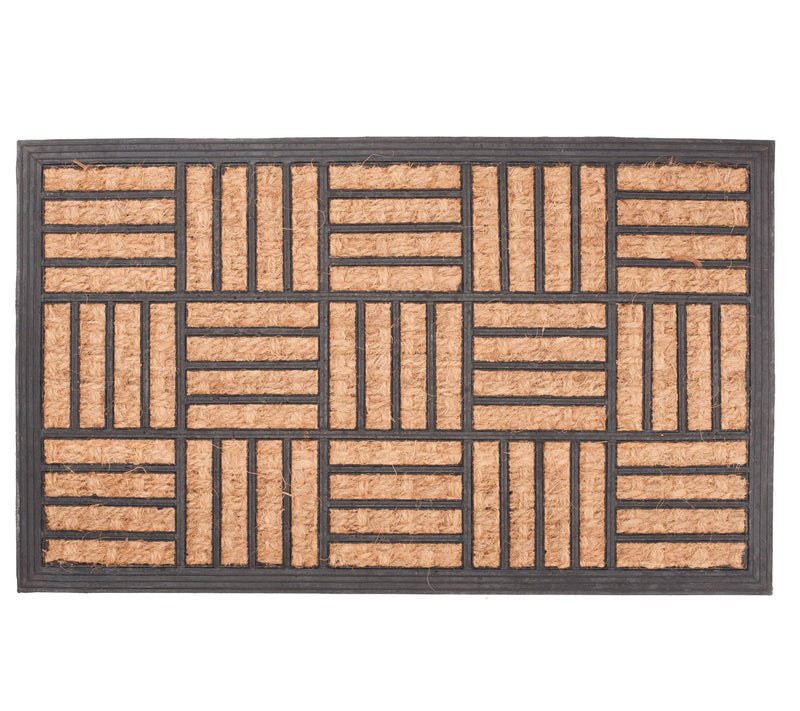Tuffcor Maze Coir and Rubber Doormat — Main view