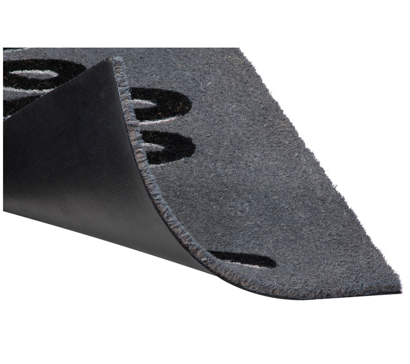 Hello! Doormat with PVC Backing — View 3