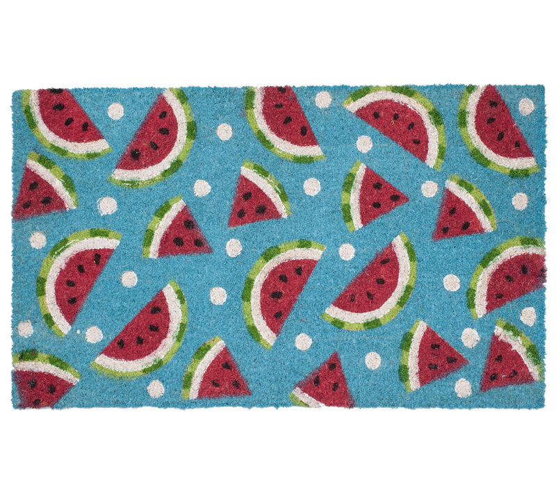 Watermelon Doormat with PVC Backing — Main view