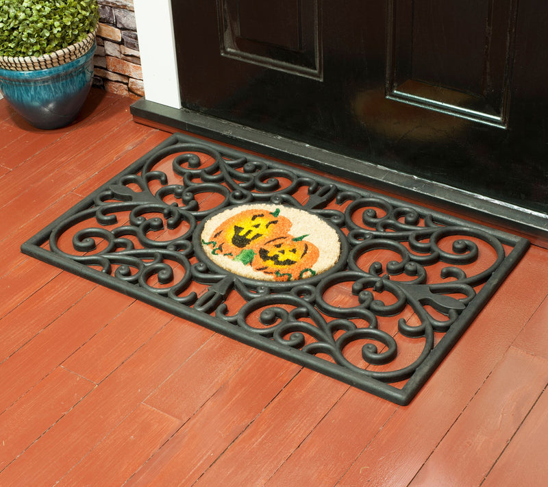 Seasonal Interchangeable Doormat with Rubber Base — View 2