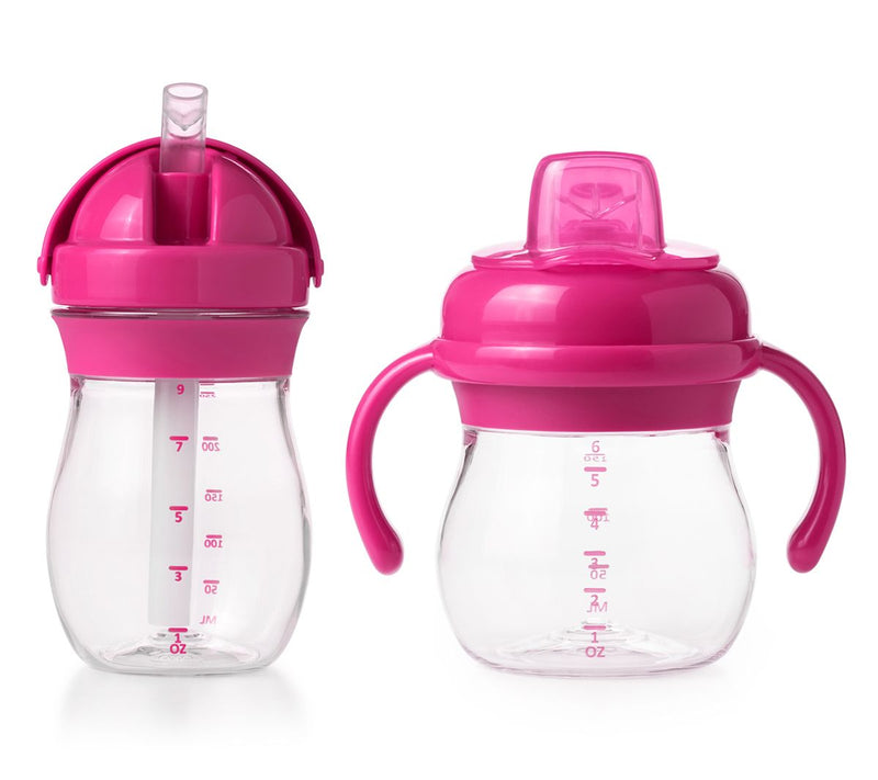 OXO Tot Transitions 6-oz Soft Spout Cup and 9-oz Straw Cup — View 5