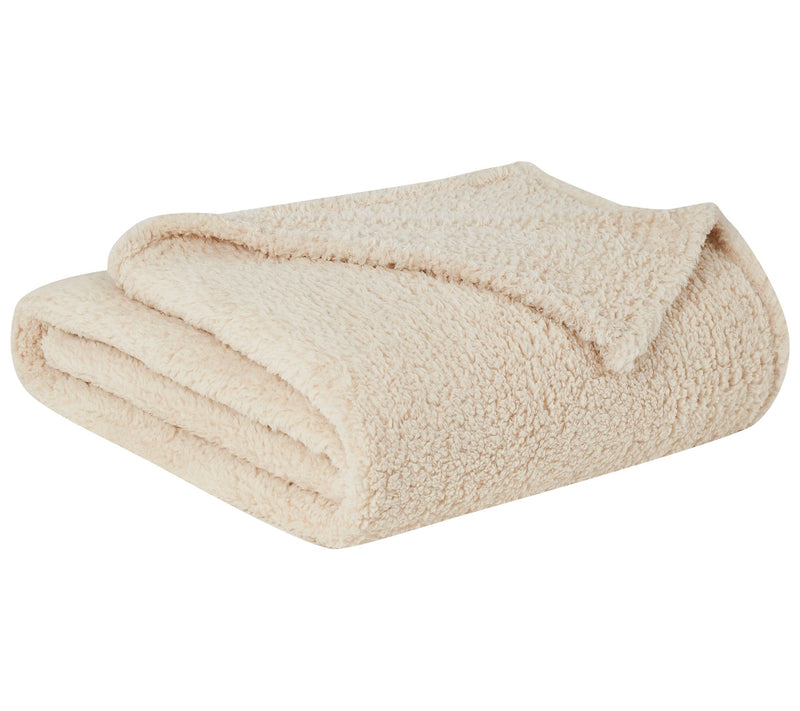 Brooklyn Loom Marshmallow Sherpa Twin XL Blanket — View 14