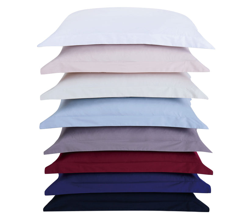 Brooklyn Loom Solid Cotton Percale King Duvet Set — View 32