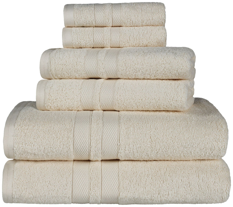 Superior Cotton 6-Piece Ultra-Plush Absorbent Towel Set — View 17