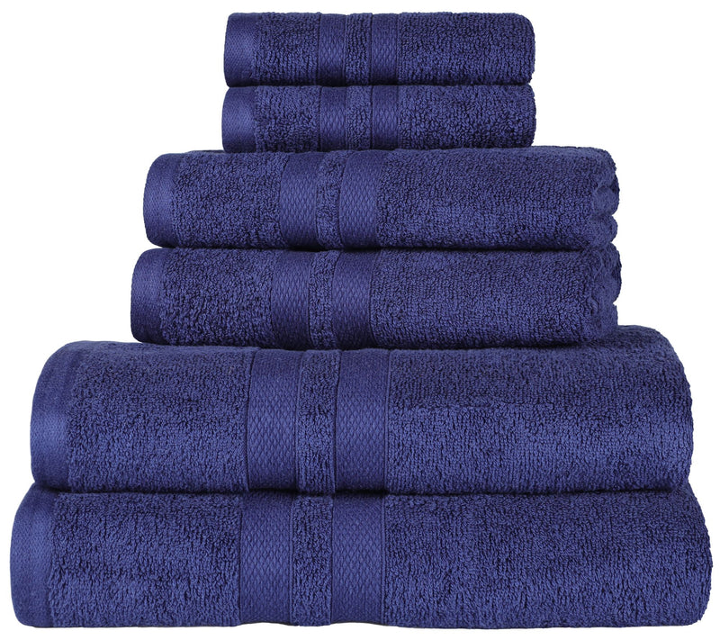 Superior Cotton 6-Piece Ultra-Plush Absorbent Towel Set — View 21