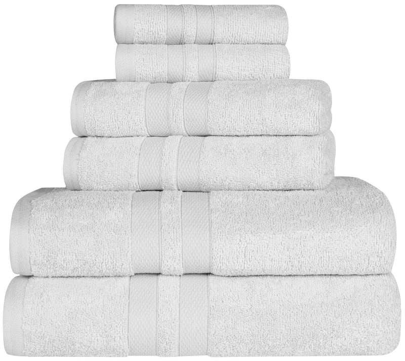 Superior Cotton 6-Piece Ultra-Plush Absorbent Towel Set — View 23