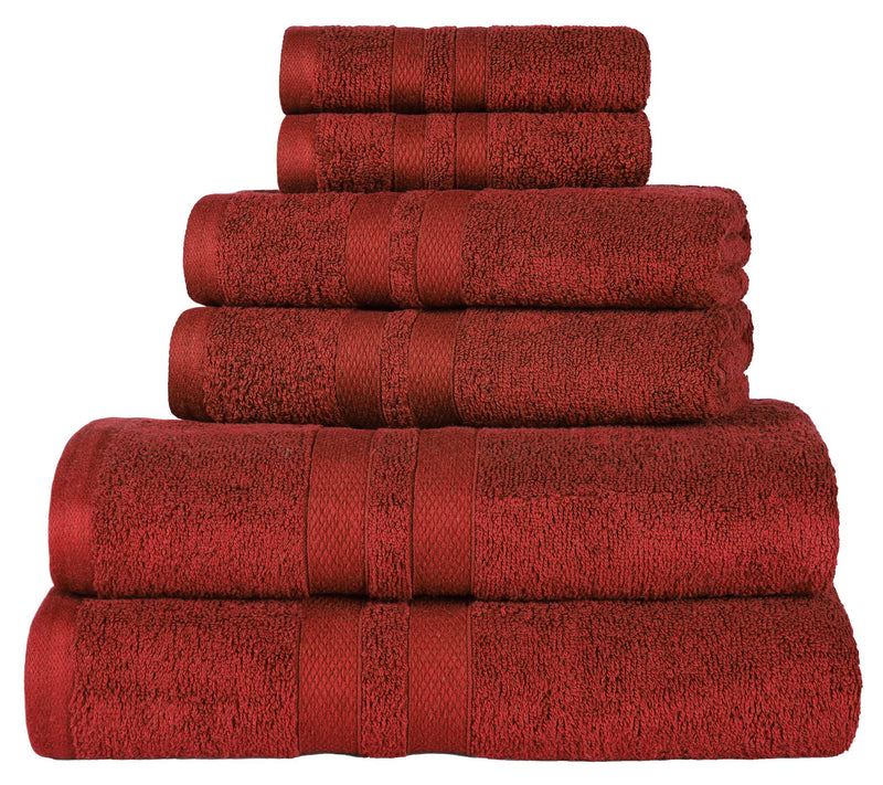 Superior Cotton 6-Piece Ultra-Plush Absorbent Towel Set — View 34