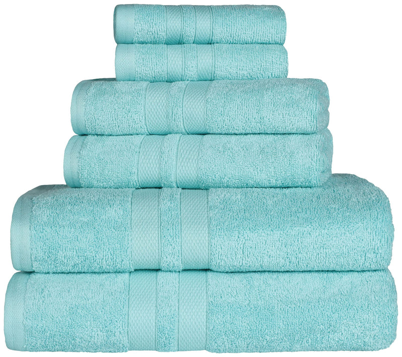 Superior Cotton 6-Piece Ultra-Plush Absorbent Towel Set — View 12