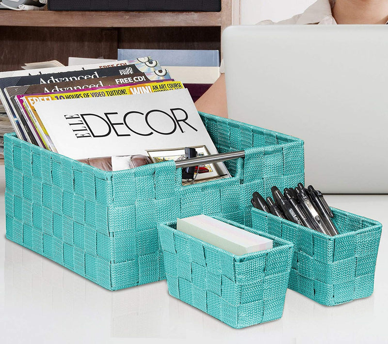 Sorbus Weave 7-Piece Basket Set — View 14