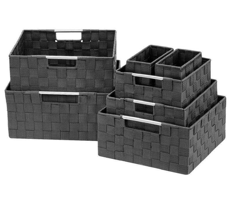 Sorbus Weave 7-Piece Basket Set — View 9