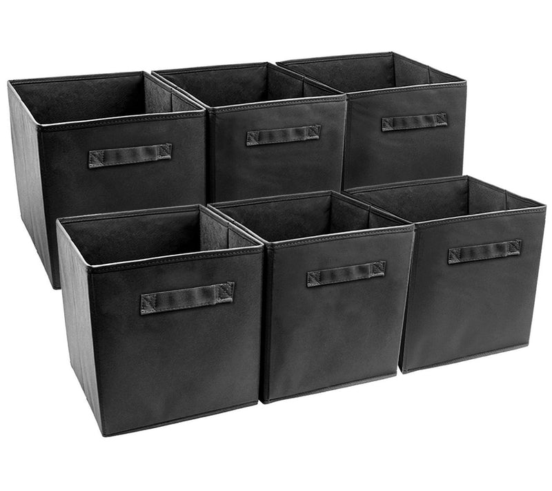 Sorbus 6-Pack Foldable Storage Cube Basket Binet — View 8