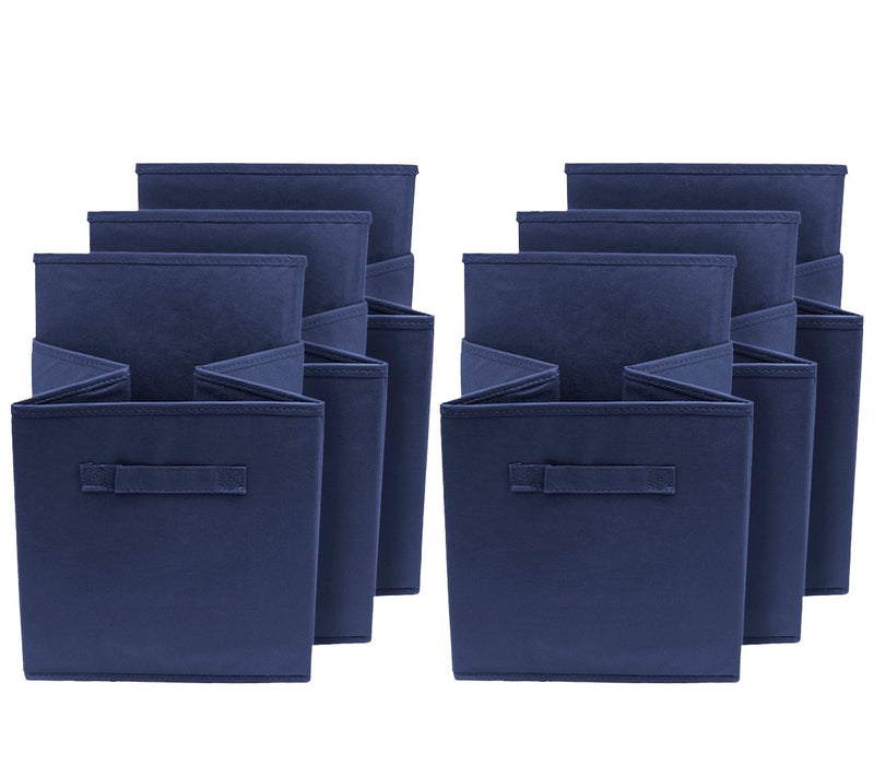 Sorbus 6-Pack Foldable Storage Cube Basket Binet — View 16