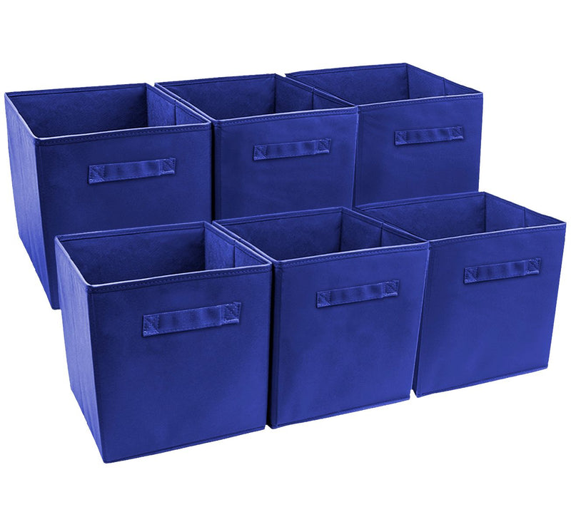 Sorbus 6-Pack Foldable Storage Cube Basket Binet — View 30