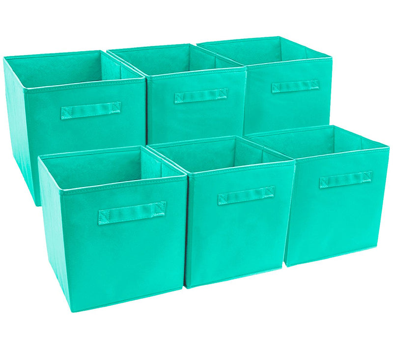 Sorbus 6-Pack Foldable Storage Cube Basket Binet — View 43