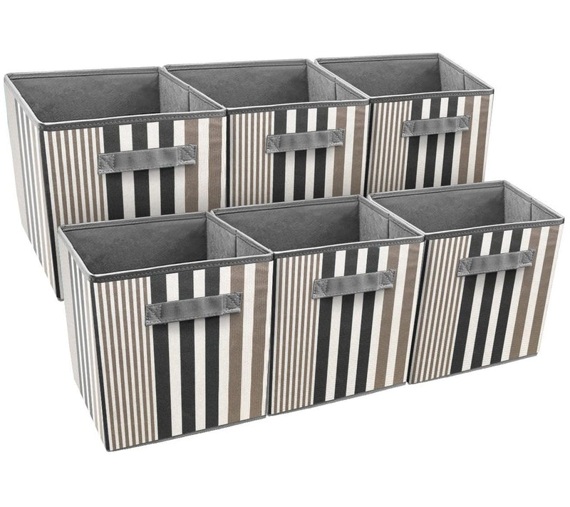 Sorbus 6-Pack Foldable Storage Cube Basket Binet — View 45
