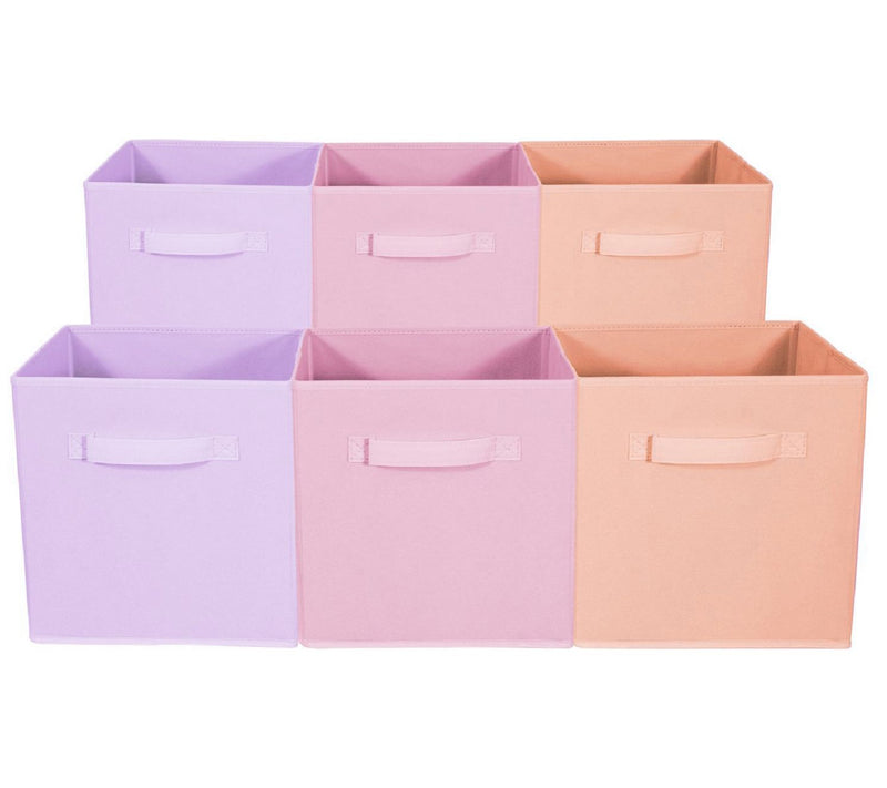 Sorbus 6-Pack Foldable Storage Cube Basket Binet — View 33
