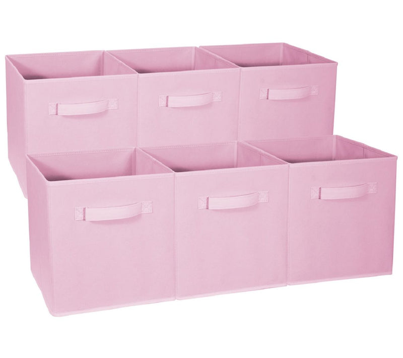 Sorbus 6-Pack Foldable Storage Cube Basket Binet — View 35