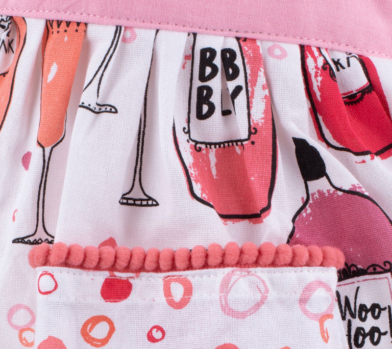 Design Imports Sip Sip Hooray Wine Apron — View 3