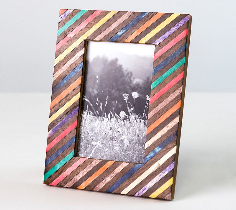 Matr Boomie Banka Mundi Frame Multicolor 4" x 6" — Main view