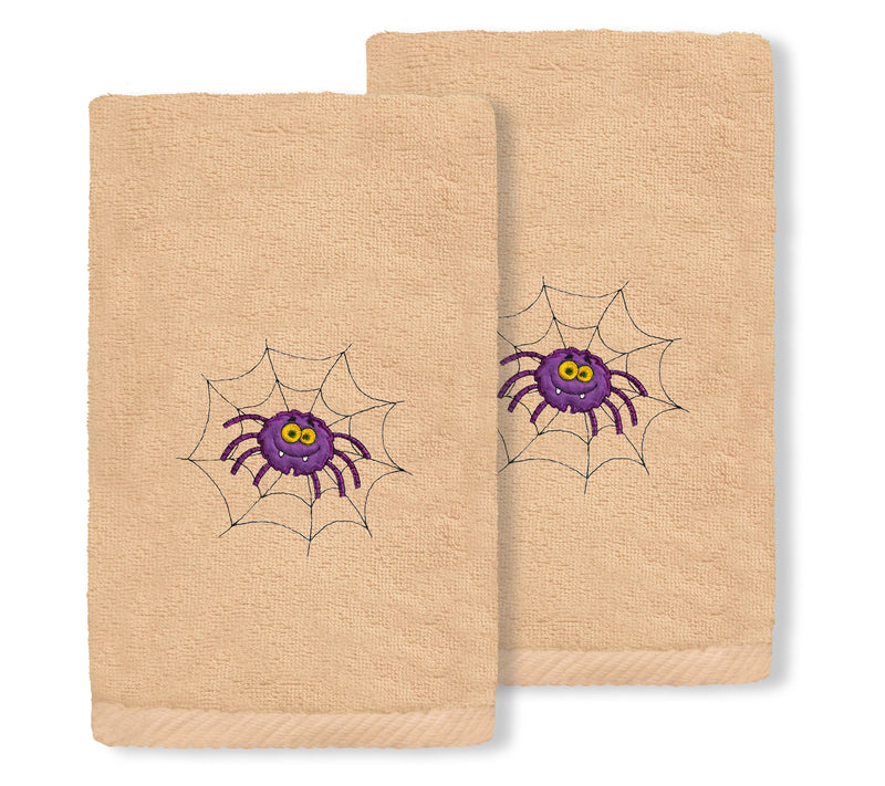 Linum Home Textiles Spider - Embroidered Luxury 100% Turkish — View 3