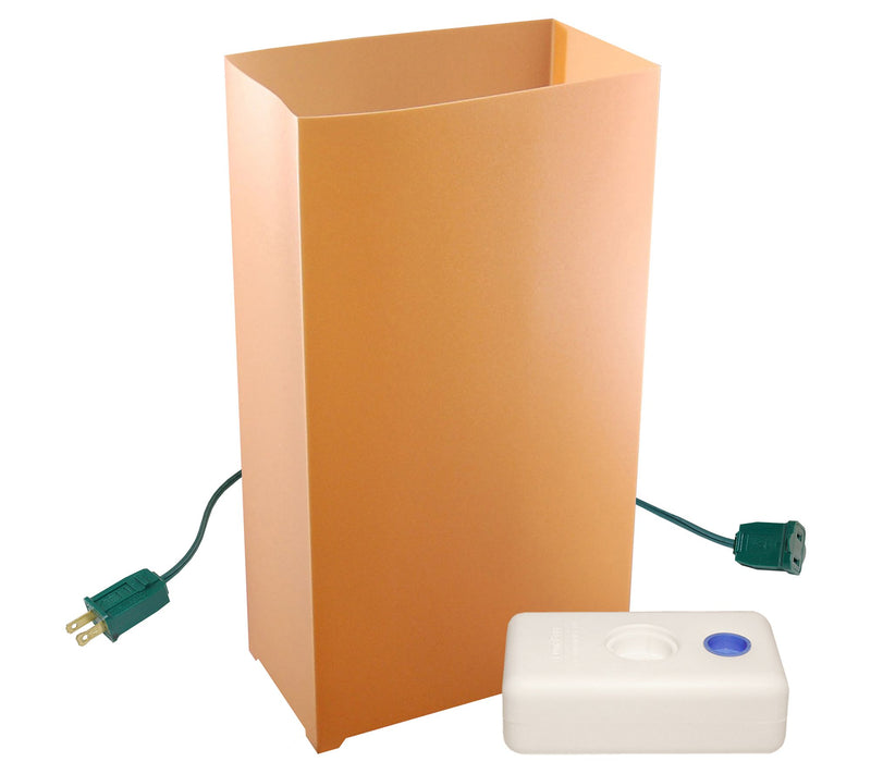 LumaBase Electric Luminaria Kit with - Tan (10ount) — Main view