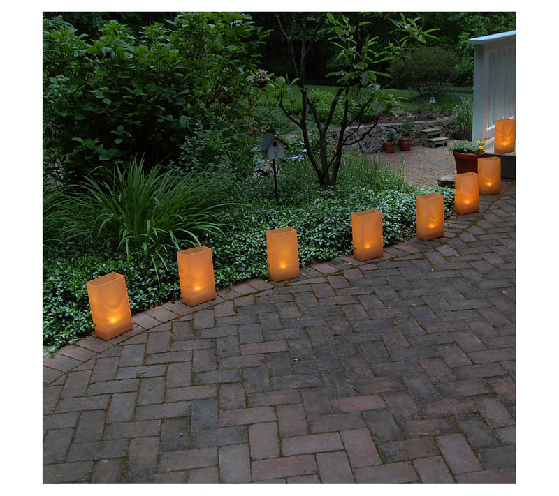 LumaBase Electric Luminaria Kit with - Tan (10ount) — View 3