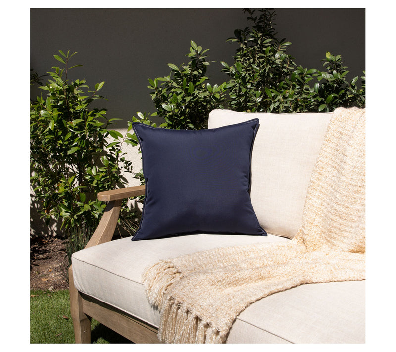 Sorra Home Sunbrella Indoor/Outdoor Top Stitch 20" Pillow — View 5