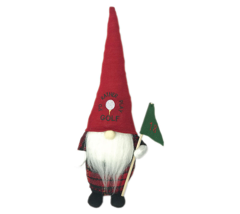 Santa's Workshop Inc. 15" I'd Rather Golf Gnome — Main view
