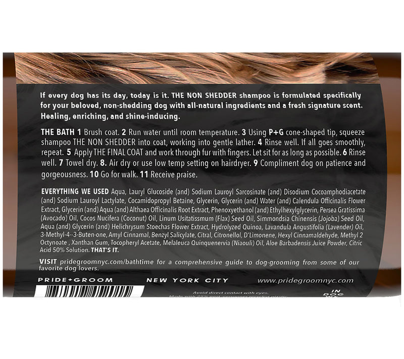 PRIDE+GROOM 12-oz Shampoo for Non-Shedding Dogs — View 2