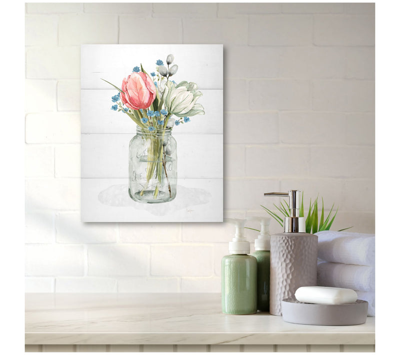 Courtside Market Farmhouse Tulip 16x20 Canvas Wall Art — View 4