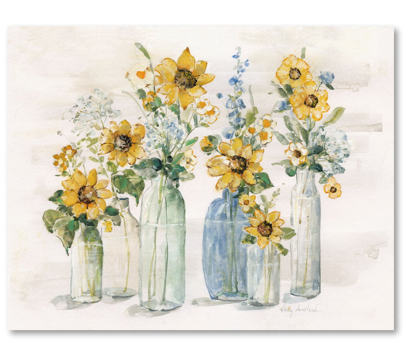 Courtside Market Sunflower Spectacular 16x20 Canvas Wall Art — View 3