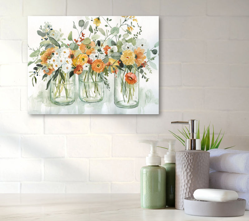Courtside Market Trois Beauties 16x20 Canvas Wall Art — View 4