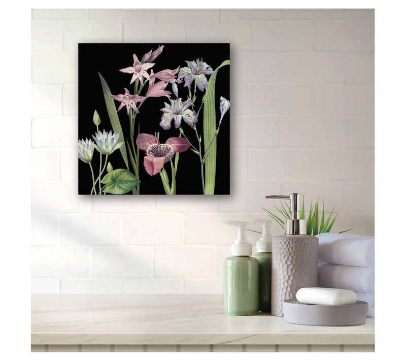 Courtside Market Dusty Plum Botanical II 16x16Canvas Wall Art — View 3