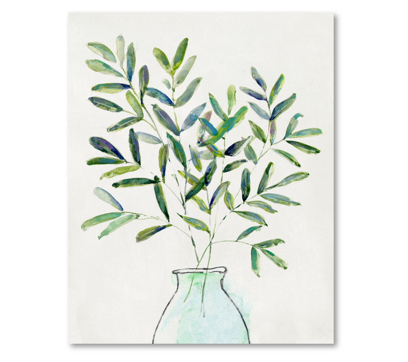 Courtside Market Greenery Arrangement II 16x20Canvas Wall Art — View 2